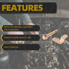 6504449 2pcs Front Track Bar Bolt and Flag Nut Retainer Compatible with Jeep Wrangler TJ 1997-2006 Cherokee XJ 1984-2001 Grand Cherokee ZJ 1993-1998 Replace #OE 6504449