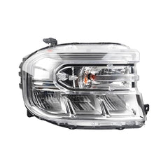 LED Headlight w/o LED DRL Compatible With Ford Maverick 2022-2024 Chrome Housing Headlamp Assembly Right Passenger Side
