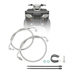 Engine Cooling System Oil Hose Kit Compatible with 2003-2008 Polaris Trail Boss Blazer 330 2004-2006 Polaris Magnum ATP 330 OEM Replace 2204030 5412355
