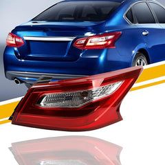 Tail Light Assembly Compatible with 2016 2017 2018 Nissan Altima Rear lamp Left Driver Side 265559HS0A NI2804106