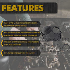 Engine Timing Chain Cover with Gasket Compatible with A3 A4 A5 A6 2007-2017 VW CC Beetle Jetta 2008-2016 Replace# 06H103269C Upper Timing Cover