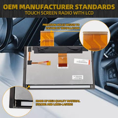 8" Touch Digitizer LCD Screen Radio Compatible with 2020 2021 2022 Mitsubishi Outlander Replaces 8740A103 8740A098
