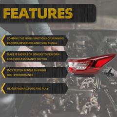 Tail Light Assembly LED Compatible With 2018 2019 2020 2021Traverse Rear Lamp Taillight Right Passenger Side 84618032 GM2805130