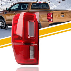 Tail Light Assembly Rear Lamp LED Type w/Blind Spot (Module NOT Included) Compatible with 2019-2023 Ford Ranger Left Driver Side Replace KB3Z-13405-G
