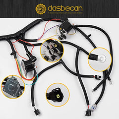 Engine Wiring Harness w/o Calif Compatible with Ford F250 F350 F450 F550 Super Duty Excursion V8 7.3L Diesel Engine 2002 2003 Replaces F81Z-12B637-FA