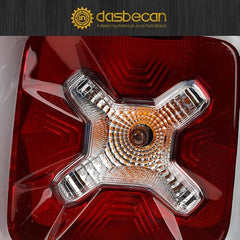 Halogen Tail Light W/Bulbs Compatible With 2015-2022 Jeep Renegade Right Passenger Side Clear & Red Lens Replaces# 68429834AA-PFM, CH2801209