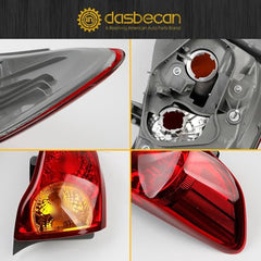 Right Tail Light Assembly Rear Outer Lamp Compatible with 2009-2010 Toyota Corolla Passenger Side Brake Light Replace 8155002460 TO2801175