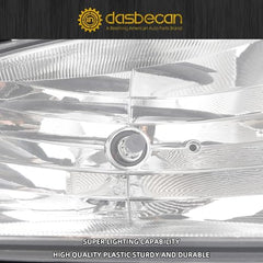 Fog Lights Compatible With 2013-2018 Dodge Ram 1500 & 2019-2021 RAM 1500 Classic Pickup(Not Fit for Rebel Model) Clear Lens Front Bumper Driving Lamps w/Bulbs Driver & Passenger Side