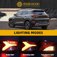 Tail light Compatible With 2021-2024 chevy Trailblazer(RS/ACTIV) Left Driver Side Tail Lamp Rear Light Replace# GM2804148 42825749