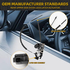 940-009 Rear Upper Side Door Lock Latch Actuator Motor Compatible with 2018-2023 Transit-150 250 350, Replaces#DLA2063, CK4Z6143288A, CK4Z8143288A, JK4Z6143288P, JK4Z6143288A