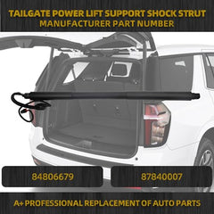 Left Side Rear Tailgate Power Liftgate Struts Electric Lift Support Shock Compatible with 2021-2024 Chevy Suburban Tahoe GMC Yukon/XL Cadillac Escalade/ESV Replaces# 84806679 87840007
