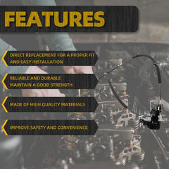 940-009 Rear Upper Side Door Lock Latch Actuator Motor Compatible with 2018-2023 Transit-150 250 350, Replaces#DLA2063, CK4Z6143288A, CK4Z8143288A, JK4Z6143288P, JK4Z6143288A