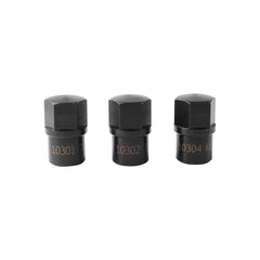 Dasbecan Tie Rod End Remover Kit 3 Removal Tools Compatible with 7/8" - 14 (Class 6-8 Trucks), 3/4" - 16 (Class 3-5), & M20 x 1.5(European Trucks) Relpaces#10310