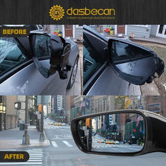 7pins Left Side Door Mirror Compatible With 2011-2014 Hyundai Sonata Driver Rearview Mirror With Manual Folding, Heated, Power Glass, Turn Signal Replaces# HY1320168 87610-3Q110 Black