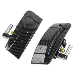 1 Pair Left Driver and Right Passenger Side Exterior Door Handle Kit Replacement Compatible with Nissan 350Z 2003-2009 Replaces# 80607-CD41E 80607-CD400 (Carbon Fiber)