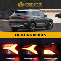 Tail light Compatible With 2021-2024 Chevrolet/chevy Trailblazer(RS/ACTIV) Right Passenger Side Tail Lamp Rear Light Replace# GM2805148 42825753