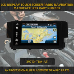 7' Touch Screen with LCD,Navigation Radio Assembly Compatible with 2016 2017 2018 Honda Civic Replace# 39710-TBA-A11