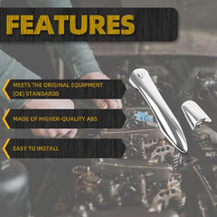 Exterior Door Handle Front Door Handle Left Driver Side with Keyhole Compatible with 2008-2020 Infiniti EX35 FX35 FX50 QX50 QX56 QX60 QX70 QX80 OEM 806401BA0A