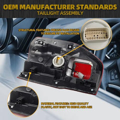 Tail Light Assembly Rear Lamp LED Type w/Blind Spot (Module NOT Included) Compatible with 2019-2023 Ford Ranger Left Driver Side Replace KB3Z-13405-G