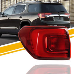 Tail Light Assembly Rear Lamp LED Type Brake Light Compatible with 2017 2018 2019 GMC Acadia Left Driver Side Replace 84709444 84108397 GM2804126