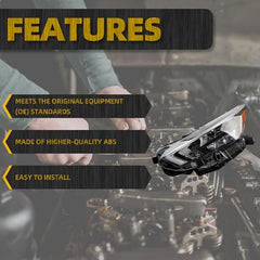 Led Headlight Headlamp Left Driver Side Compatible With Nissan Versa 2020 2021 2022 SR DOT/SAE Bulbs & DRL Replce OE NI2502274 26060-5EE2A