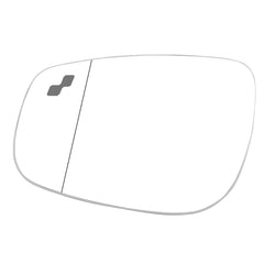 Left Driver Side Mirror Glass Compatible with MAZDA CX5 2015-2016 with Heated Blind Spot Detection Convex Glass Replaces TK71-69-1G7