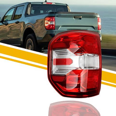 Tail Light Assembly Halogen Compatible With 2022 2023 2024 Ford Maverick XL XLT Taillight Rear Lamp Left Driver Side NZ6Z-13405-A