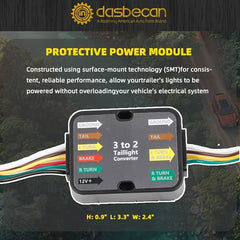 56474 Trailer Hitch Wiring Harness Kit Compatible with Kia Sorento 2022 Sportage 2022 2023 (4-Way Flat Trailer Connector Plug) Vehicle-Side