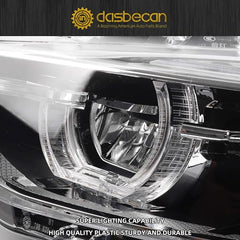 LED Headlamp Compatible With BMW F30 3 Series 2016-2019 Left Driver Side Headlight W/O AFS Type Replaces# 63117419629 8738715 63117419630 8738716