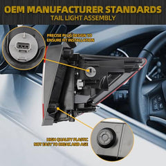 Tail Light Assembly LED Compatible With 2019-2022 Honda Pilot 2019-2021 Honda Passport Rear Lamp Left Driver Side 33550TG7A11