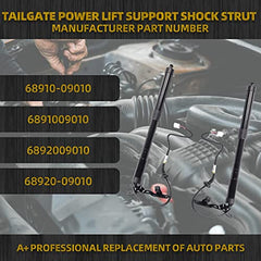 One Pair Electric Rear Tailgate Power Lift Support Shock Strut Compatible with Toyota RAV4 2013-2018 Rplace 6892009010 6891009010