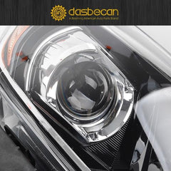 LED Headlight with day light and lens Compatible With Nissan Sentra 2016-2019 Left Driver Side Headlights Assembly Black Housing Replaces# NI2502246 26060-3YU5A