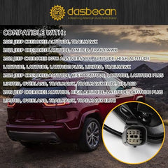 LED Driver Side Tail Light Assembly Compatible with 2019 2020 2021 2022 2023 Jeep Cherokee Rear Left Taillight Outer Replace# CH2804119 68275959AF