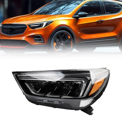 Full LED DRL Head Light Assembly Compatible With Buick Encore 2017 2018 2019 2020 2021 2022 Replace 42740097 42679380 Driver Side Left Headlamp