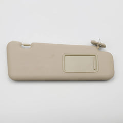 Front Right passenager Side Sun Visor with Light Compatible with Toyota Highlander 2008-2013 74310-48520-E0,74320-48490-E0 (Beige)