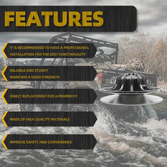 1323450 Upgrade Secondary Drive Clutch Compatible with 2018-2020 Polaris Ranger 1000 XP Single & Crew Cab Replace# 1323451 1323564