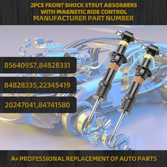 2PCS Front Shock Absorbers w/Magnetic Compatible with 2021-2024 Cadillac Escalade Chevy Suburban Tahoe GMC Yukon XL Sierra 1500 Replace# 84741580 22358405