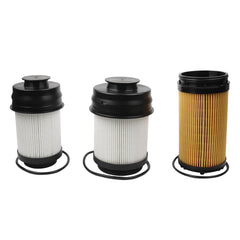 6.7 Cummins Fuel Filter Water Separator Oil Filter Kit Compatible with 2025-2026 Ram 2500 3500 4500 5500 6.7L Turbo Diesel Engines Replaces# 68677800AA 68677810AA - Dasbecan