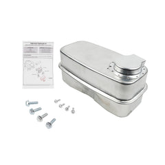 Twin Inlet Exhaust Muffler Compatible With MTD Cub Cadet LT-1018 LT-1022 LT-1024 RZT50 RZT54 RZT42 RZT50KH Replace# 751-0616B 951-0616B