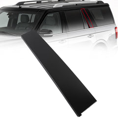 Dasbecan Rear Door B-Pillar Trim Molding for Ford 2009-2019 Ford Flex Left