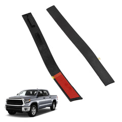 Rear Roof Drip Molding Trim Seal Kit Compatible with Toyota Tundra Crewmax 2007-2021 (4 Full Doors) Replaces# 75553-0C030 75554-0C030