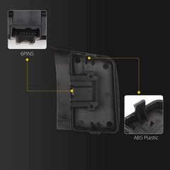 Steering Wheel Cruise Control Switch 2011-2016 Ford F250 F350 F450 F550 Left Side Switch Button Replacement Replace# BC3T9E740EEW BC3Z9A818AA