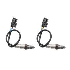 250-25059 Oxygen Sensor Upstream 2PCS Compatible with Honda Accord Crosstour Odyssey Pilot Ridgeline, Acura MDX V6 3.5L 3.5L 3.7L V6 RDX RL RLX TL TLX TSX ZDX 2008-2018 Front & Rear #35035065