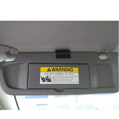 Atlas Gray Left Driver Side Sun Visor Compatible with Honda Civic 2006-2011 Replaces# 83280-SNA-A01ZA 83280-SNA-A01Z