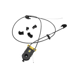 Rear Power Sliding Window Regulator (Without Motor) Compatible with 2007-2014 Chevy Silverado/GMC Sierra 1500 2500HD 3500HD Replace# 25980205