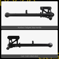 Auxiliary Tailgate Step Handle Compatible with Chevy Silverado & GMC Sierra1500 2500 3500 HD 2019-2026 Replace# 85116689 85102001 84532302