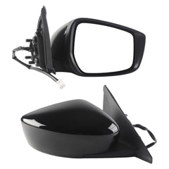 Right Passenger Side Mirror Compatible with Nissan Kicks 2018-2023 Power Glass Heated Paint to Match Door Mirror Assembly Replaces 963015RL0C-PFM NI1321295 Black 5Pins