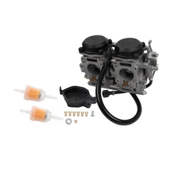 15003-0095 Carburetor with Fuel Filters Compatible with Kawasaki Brute Force 650 2005-2013, Kawasaki Prairie 650 2002-2003 Replace# 15003-1557 15003-1755 15003-0019 15004-0037