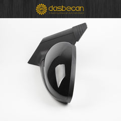 Left Driver Side Mirror Assembly Compatible with 2011-2016 Chevrolet Chevy Cruze Limited Non-Heated Power Glass Manual Folding Rear View Mirror Black 3 Pins GM1320420