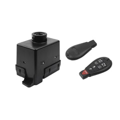 Ignition Switch Reciever Module with 2 Keys Compatible with 2008-2010 Dodge Grand Caravan 2009-2010 Dodge Journey 2008-2010 Chrysler Town & Country OEM Replace 68210155AB 5026876AE 5026876AD